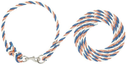 Livestock Adjustable Poly Neck Rope 1/2 x 10ft Brn