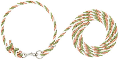 Livestock Adjustable Poly Neck Rope 1/2 x 10ft Brn