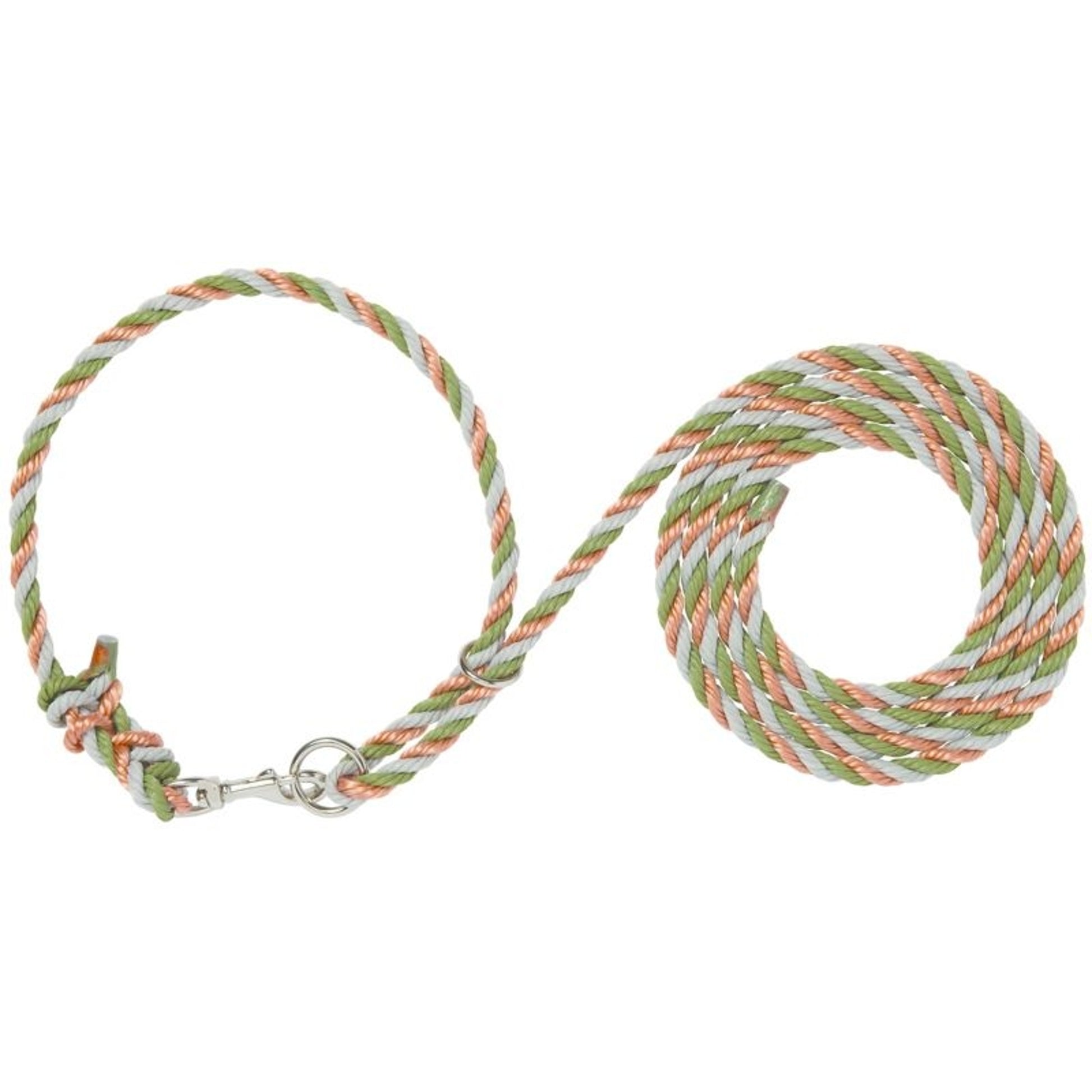 Livestock Adjustable Poly Neck Rope 1/2 x 10ft Brn