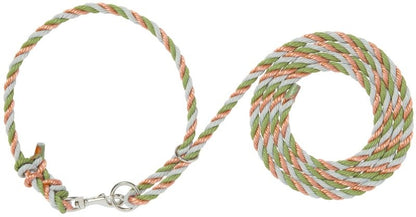 Livestock Adjustable Poly Neck Rope 1/2 x 10ft Brn