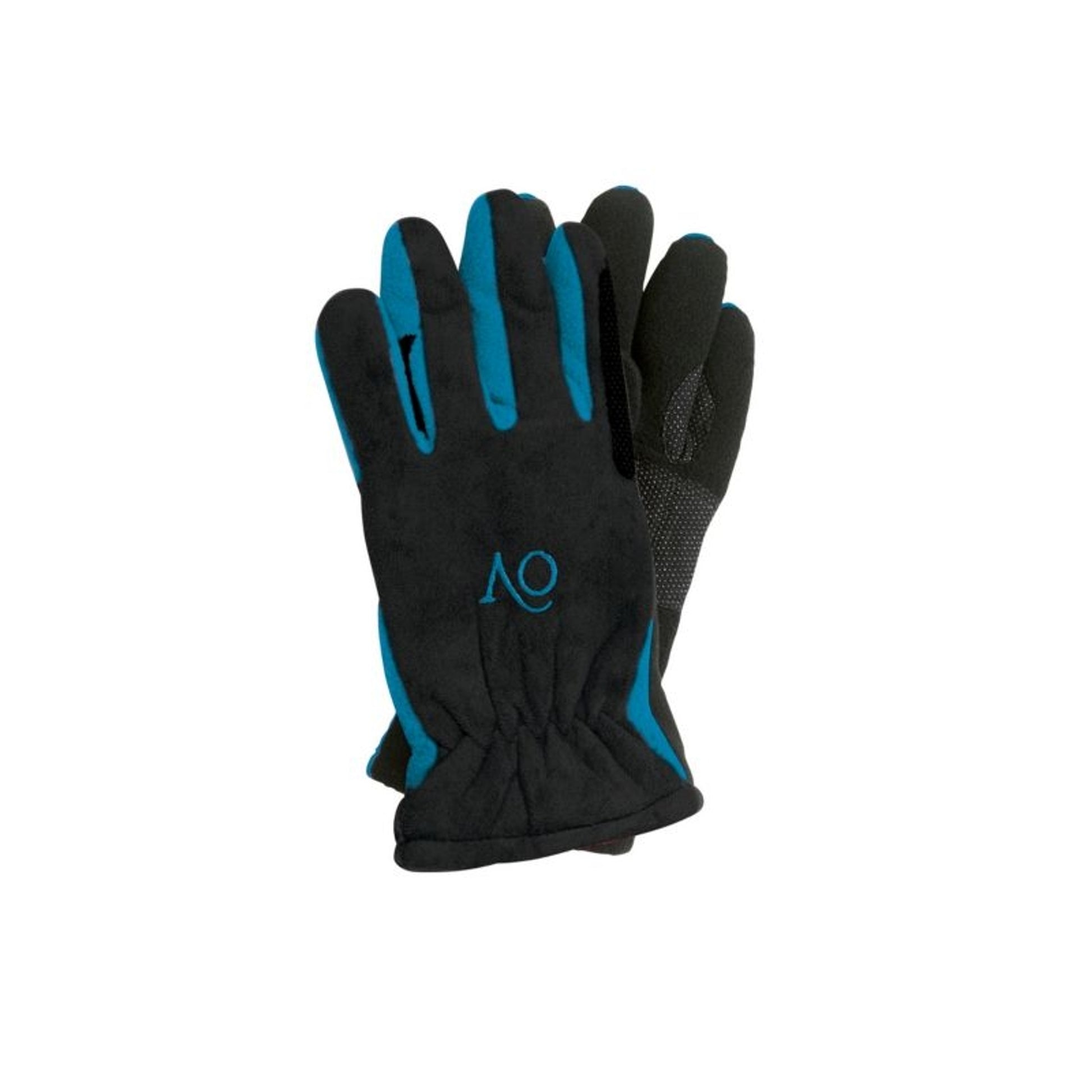 Ovation Ladies Polar Suede Fleece Gloves L Nvy/Blk