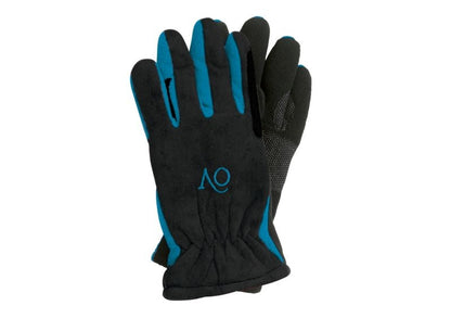 Ovation Ladies Polar Suede Fleece Gloves L Nvy/Blk