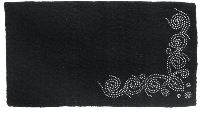 Tough1 Designer Dots Wool Saddle Blanket