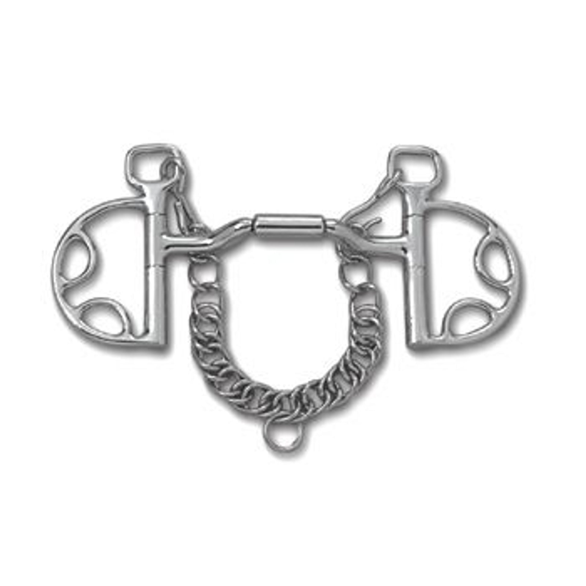 Myler SS Kimberwick Forward Tilt Ported Barrel