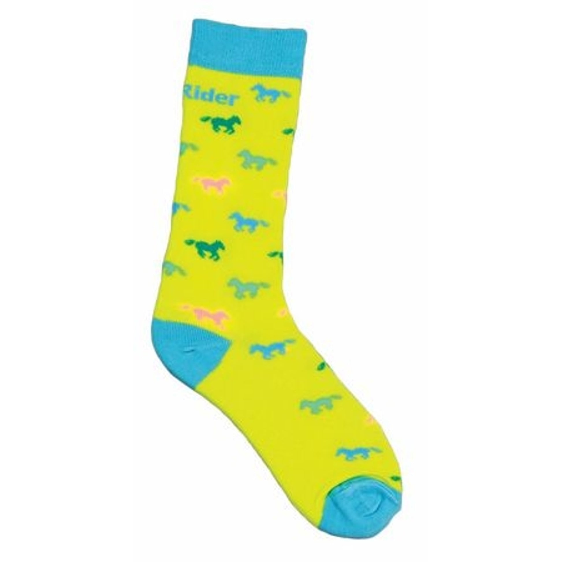 TuffRider Childs Neon Pony Socks