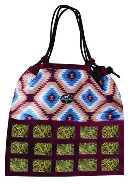 Pro Choice Scratchless Hay Bag Flower/Neon