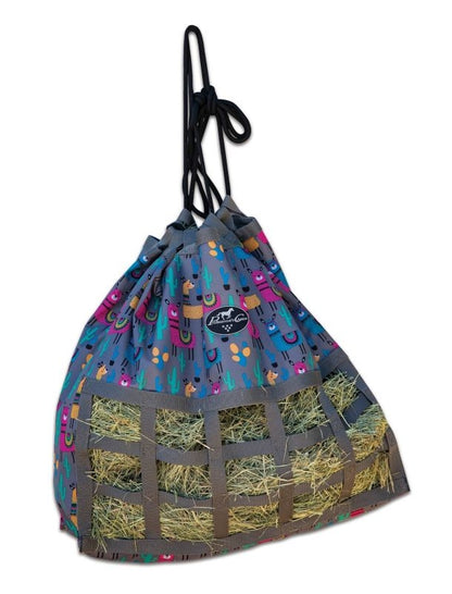 Pro Choice Scratchless Hay Bag Flower/Neon