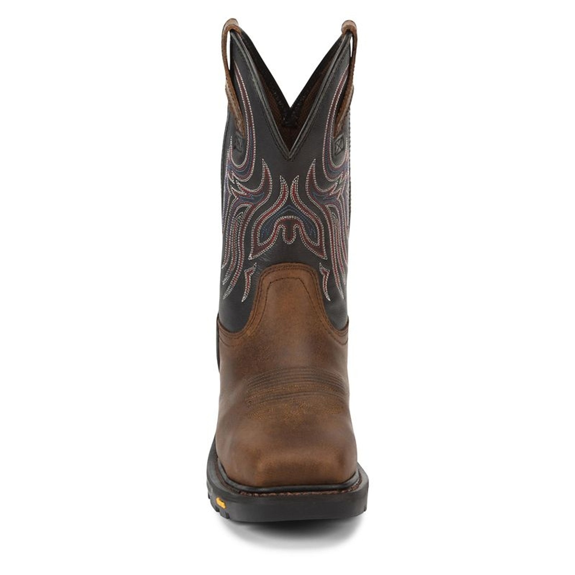 Justin Mens Commander X5 Steel Black Boots