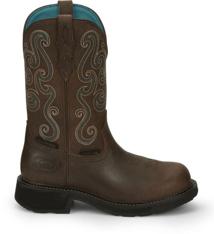 Justin Ladies Gypsy Tasha WP Steel Work Boots