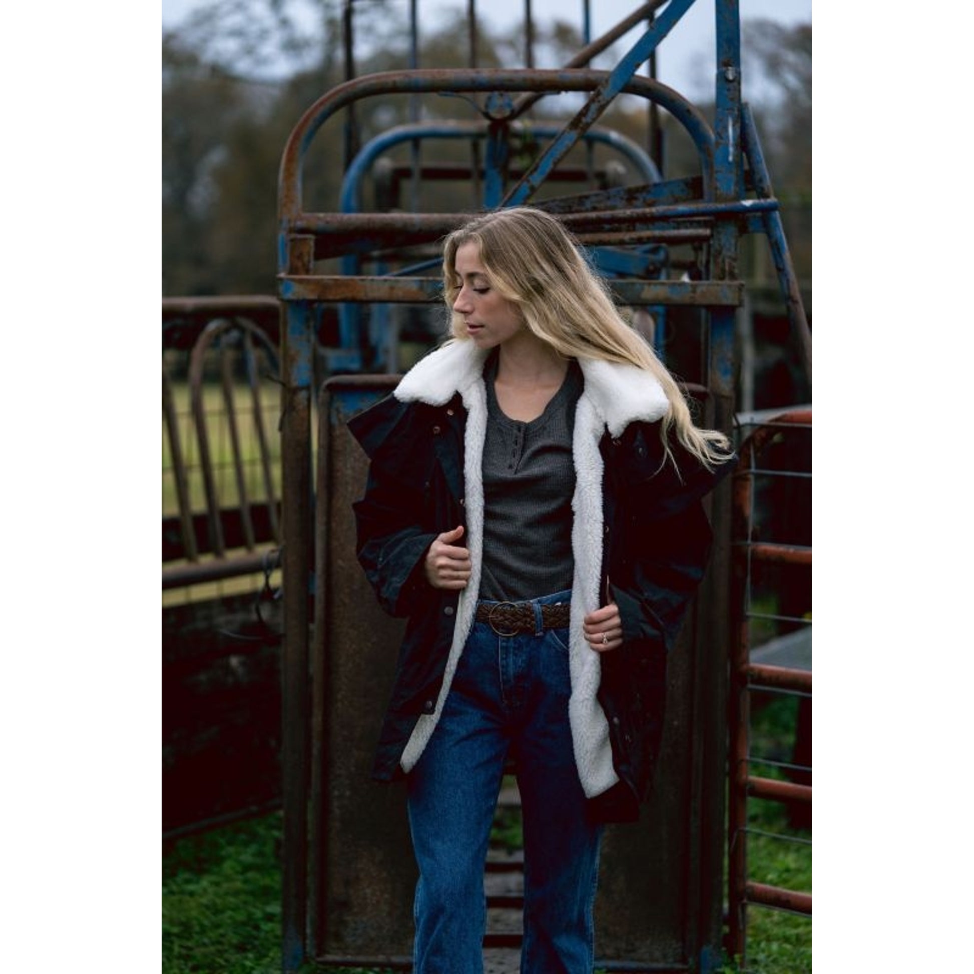 Outback Oilskin Wool Button-In Liner XXS Natural