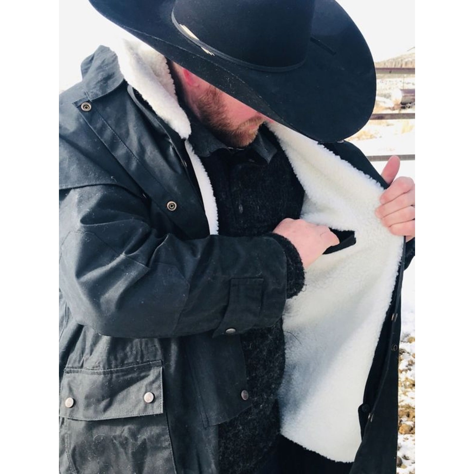 Outback Oilskin Wool Button-In Liner XXS Natural