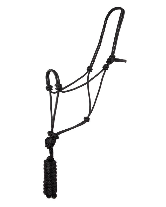 Basic Poly Rope Halter with Lead