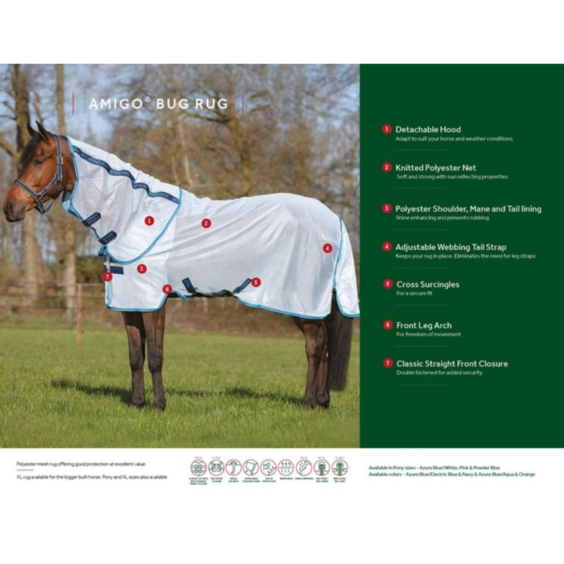 Amigo Bug Rug Flysheet