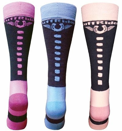 TuffRider Winter Neon Socks 3 Pack