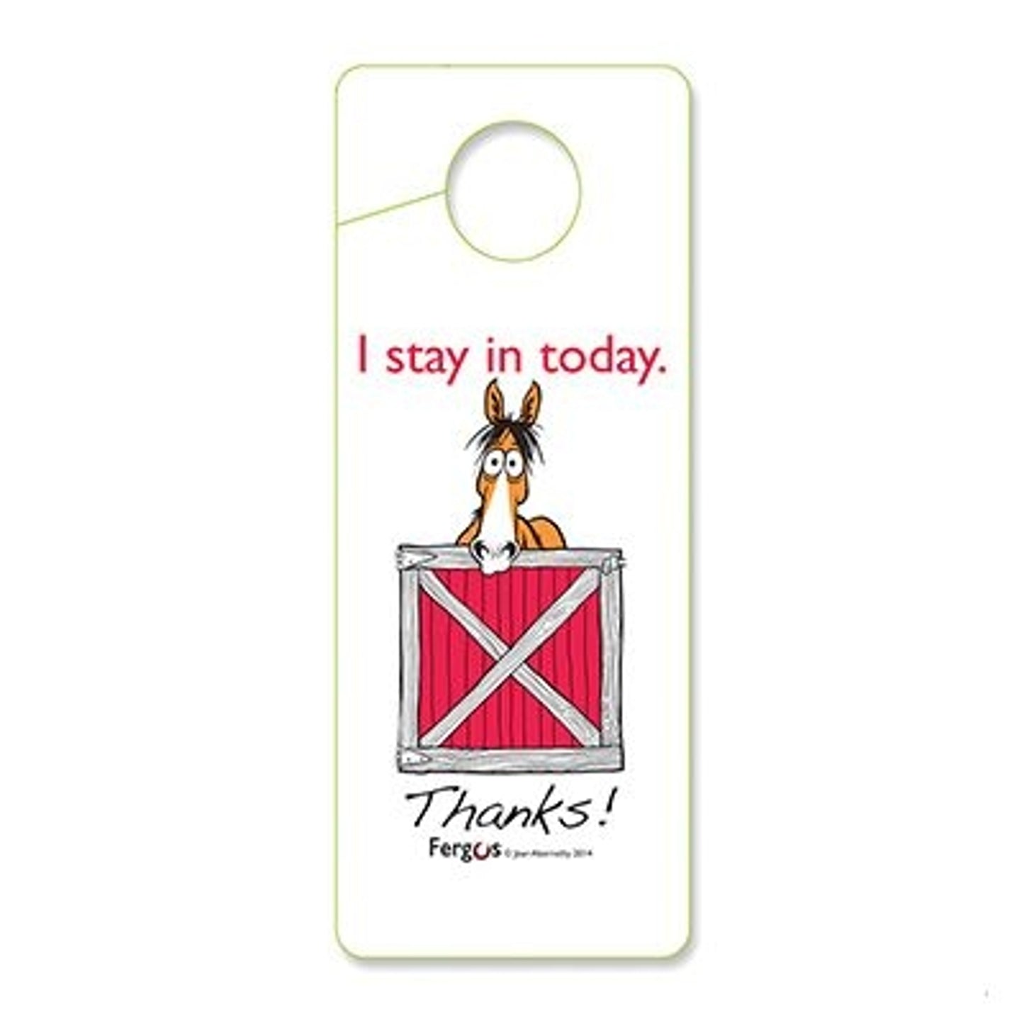 Fergus Sign Fergus Stall/Barn Sign– 1800PetSupplies.com