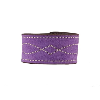 Rebecca Ray Designs Bridle Stitch Suede Cuff