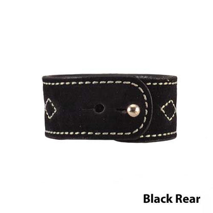 Rebecca Ray Designs Bridle Stitch Suede Cuff