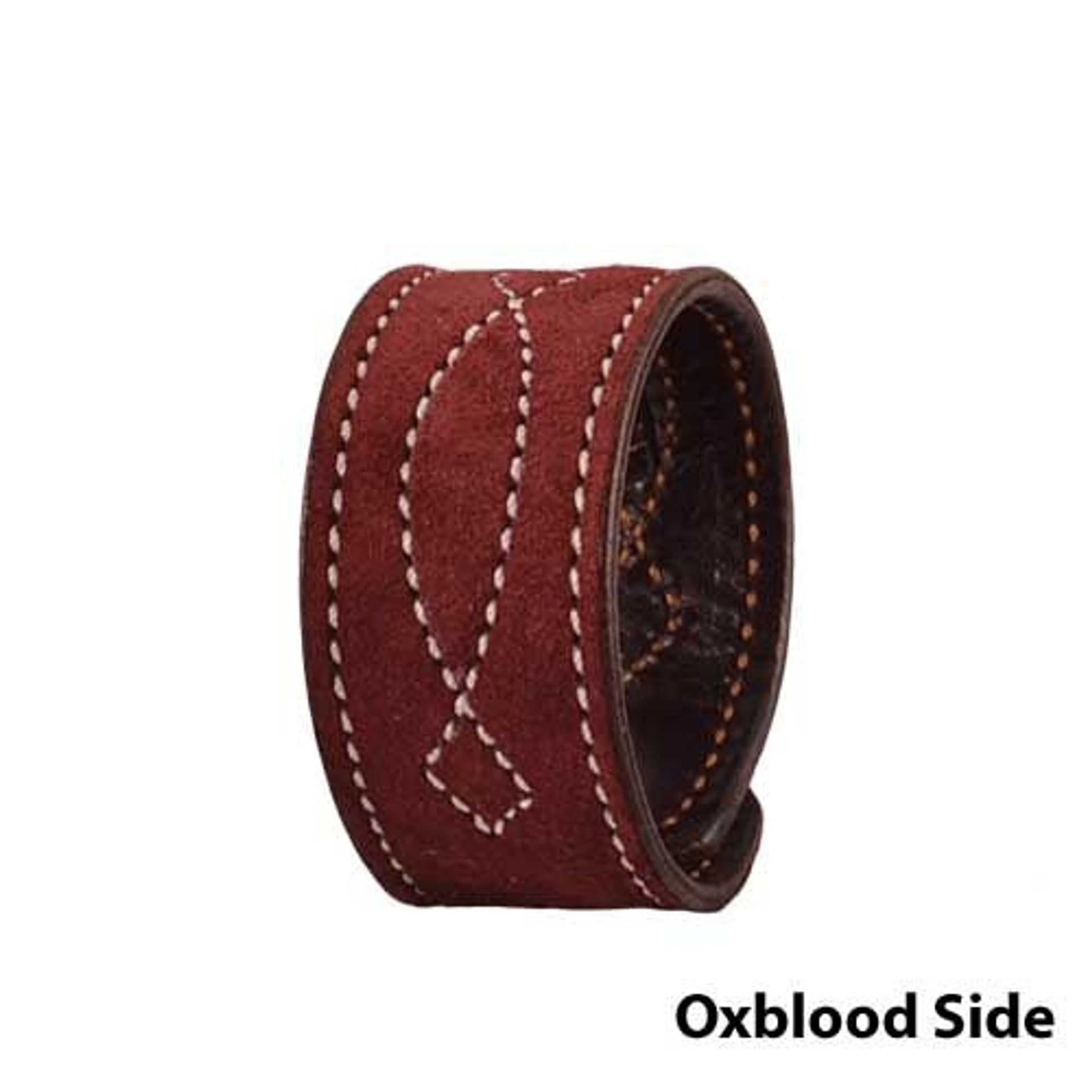 Rebecca Ray Designs Bridle Stitch Suede Cuff