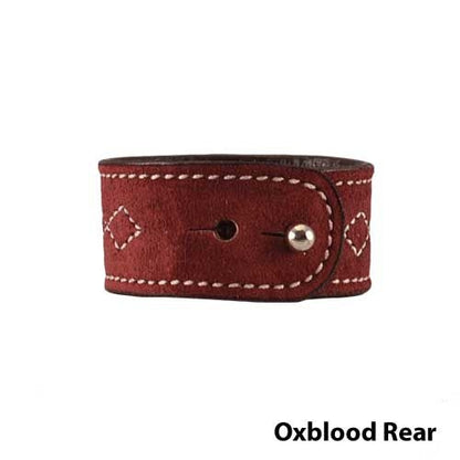 Rebecca Ray Designs Bridle Stitch Suede Cuff
