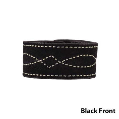 Rebecca Ray Designs Bridle Stitch Suede Cuff