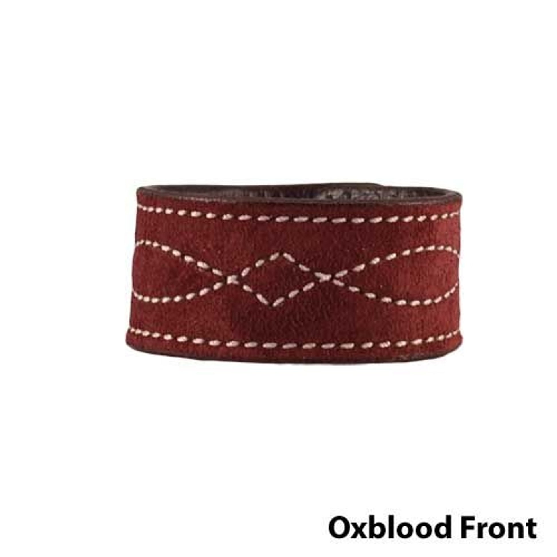 Rebecca Ray Designs Bridle Stitch Suede Cuff