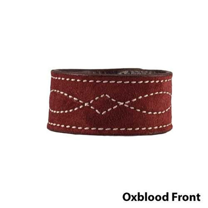 Rebecca Ray Designs Bridle Stitch Suede Cuff