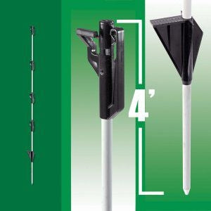 SunGuard Fiberglass Step In Post 48In Single