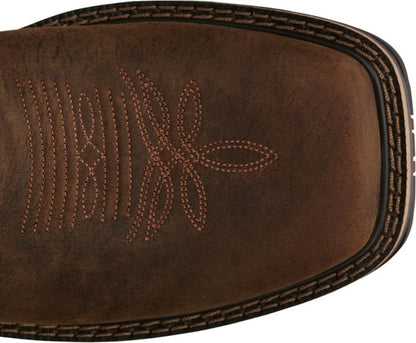 Justin Mens George Strait Fireman Sq Boots
