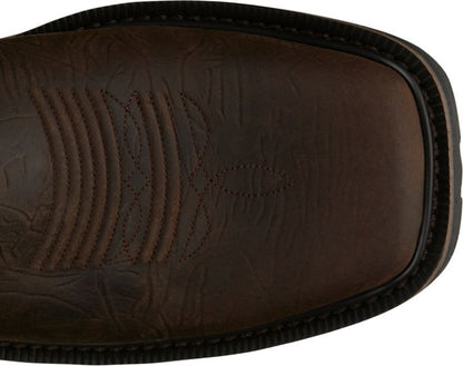 Justin Mens Stampede Joist WP Sq Toe Boots