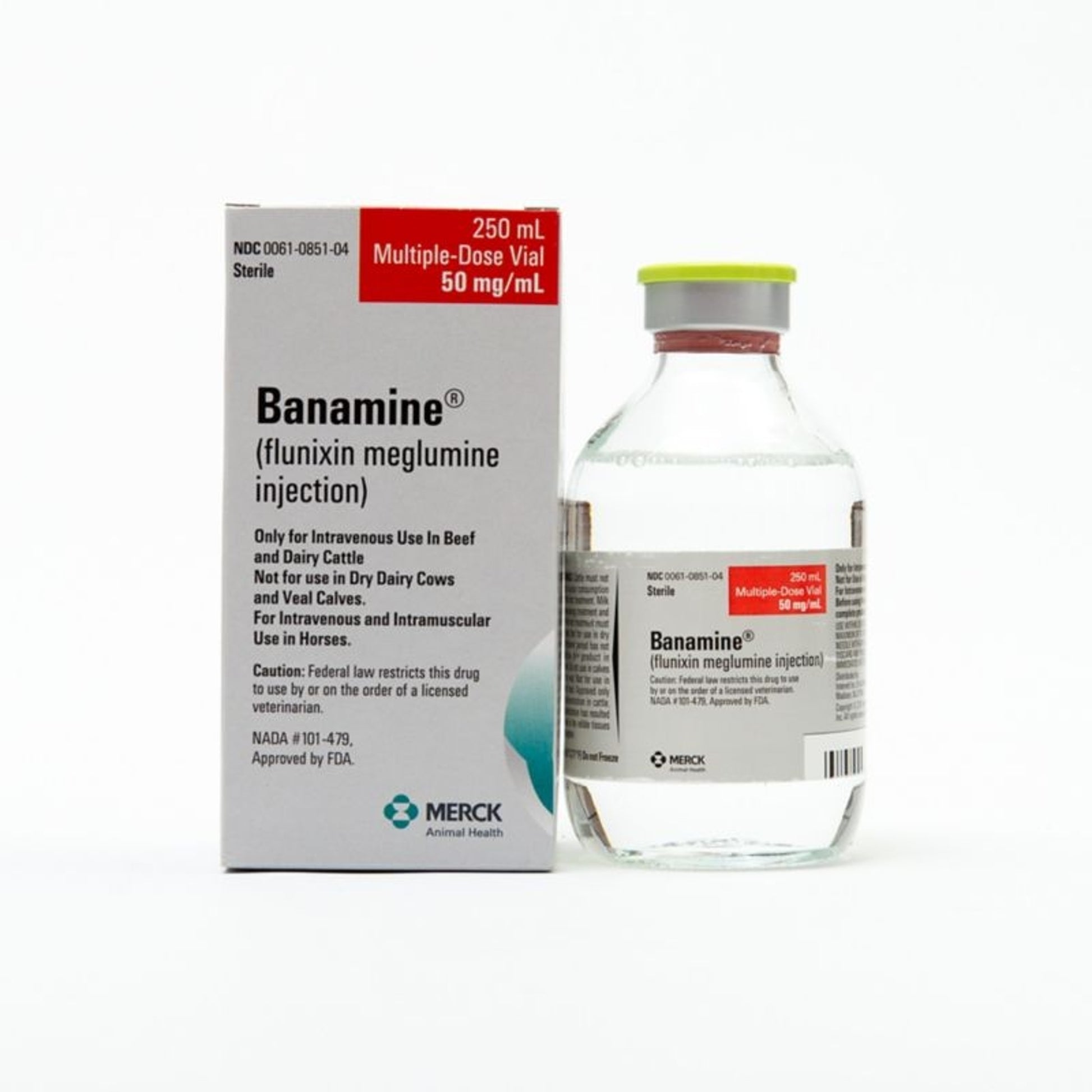 Burnamine Banamine Injection 50mg/ml– 1800PetSupplies.com
