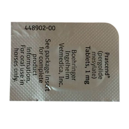 Prascend Pergolide Tablets 1mg