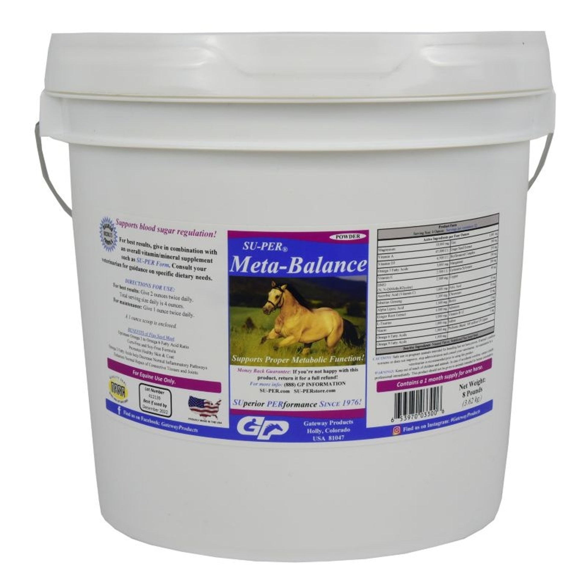SU-PER Meta-Balance Supplement 8 lb