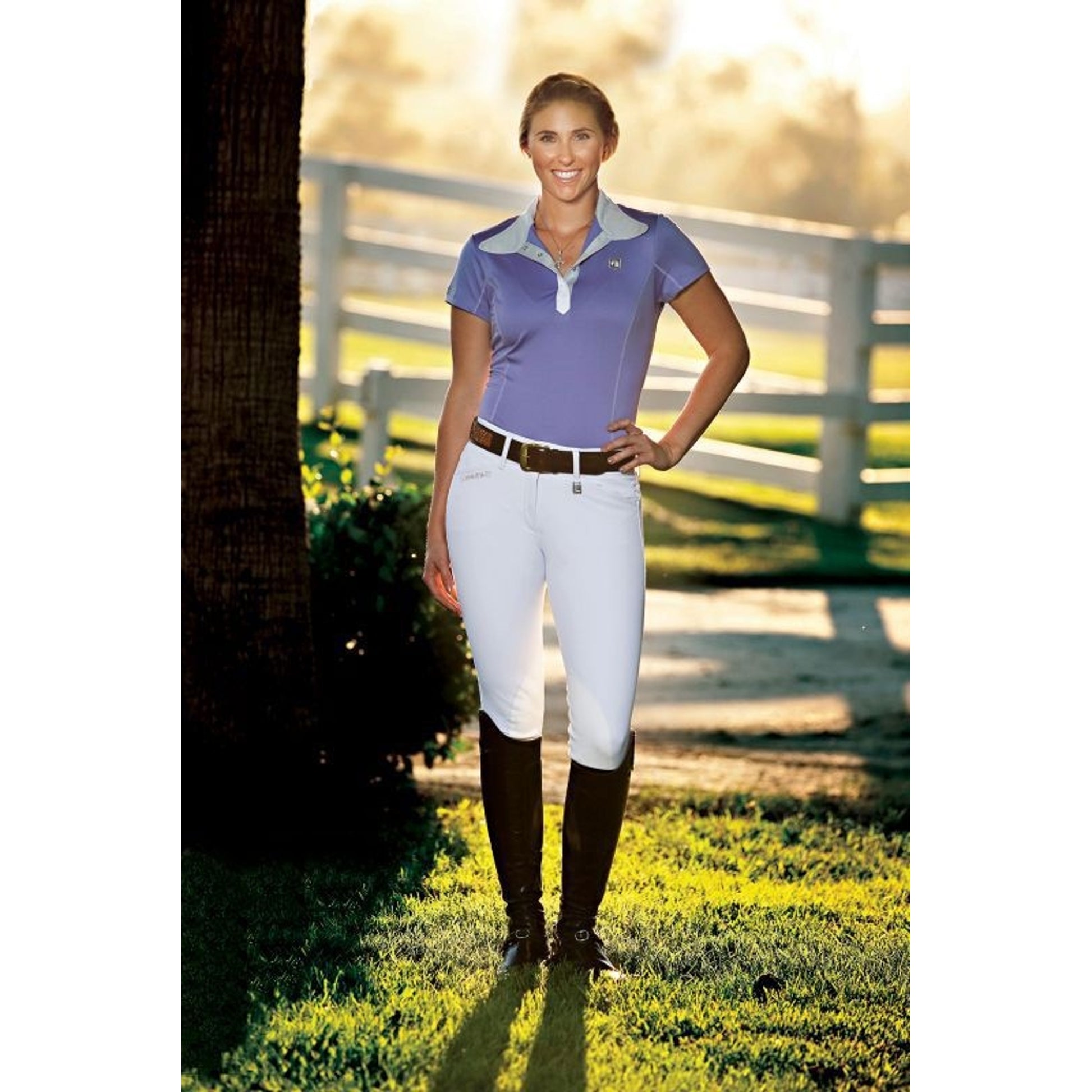 Romfh Ladies Sarafina Knee Patch Euroseat Breeches