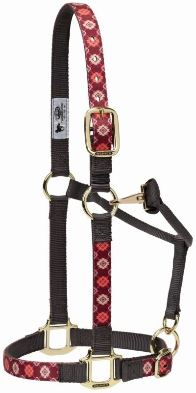 Weaver 1" Patterned Adjustable Halter