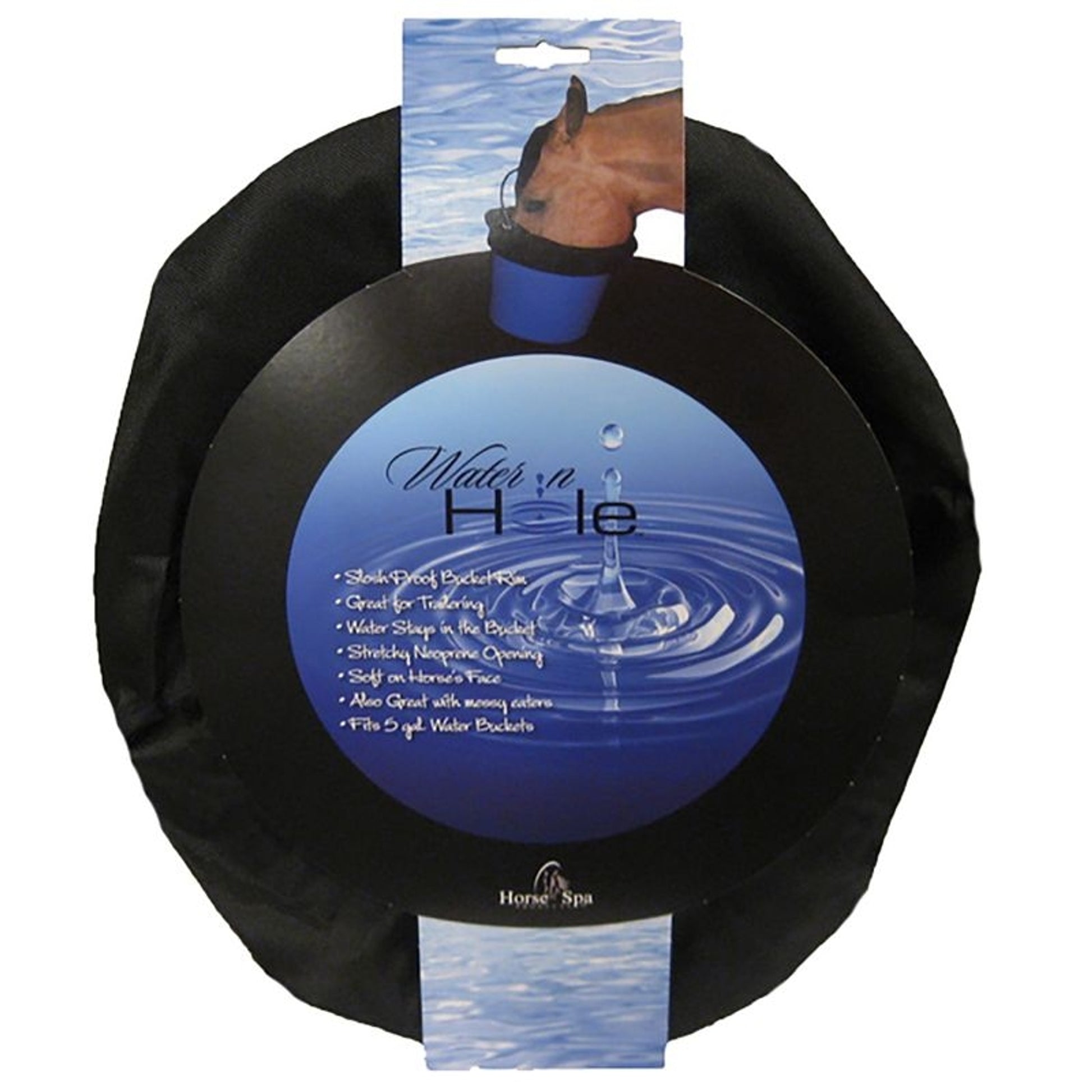 Horse Spa Water-n-Hole Bucket Rim