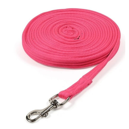Shires Soft Feel Lunge Line 8 meters/ 26 ft Black
