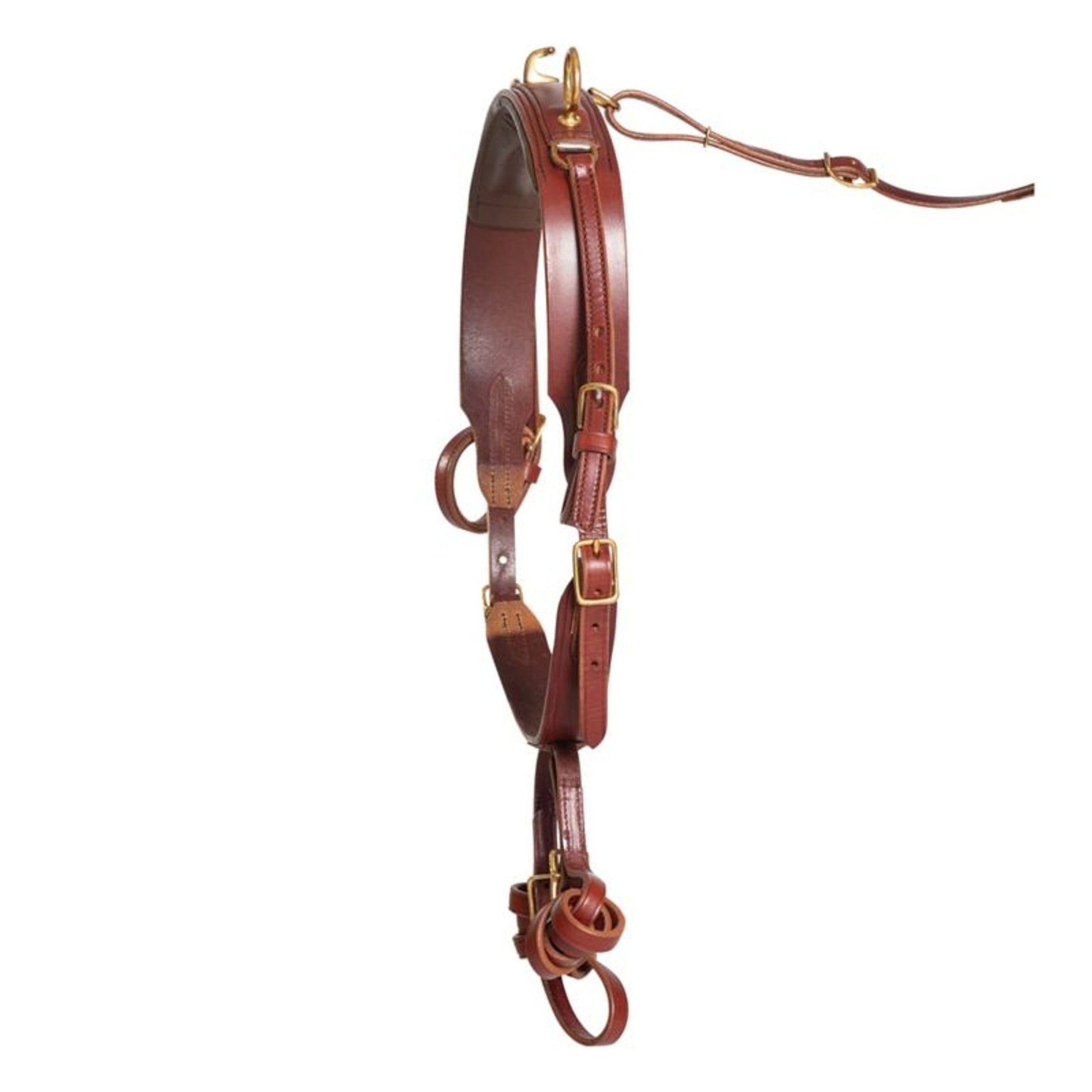 Ozark Russet Leather Pleasure Harness