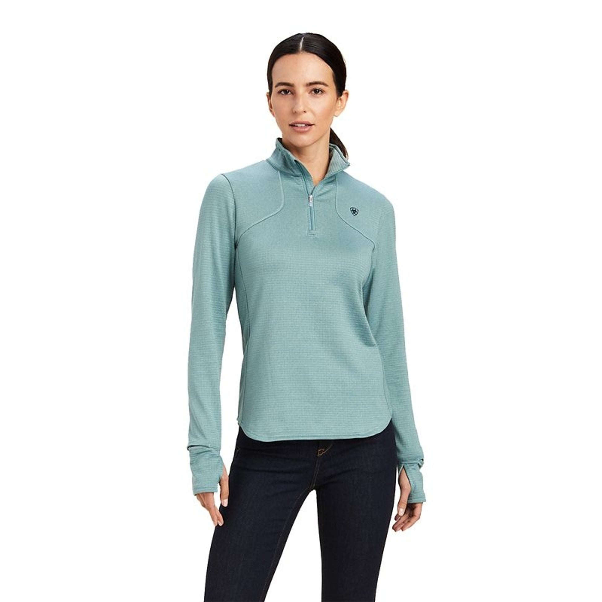 Ariat Ladies Gridwork 1/4 Zip