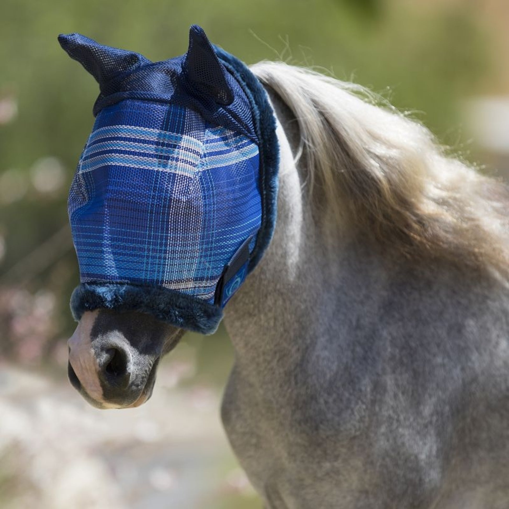Kensington Pony Signature Fly Mask with Plush Fleece