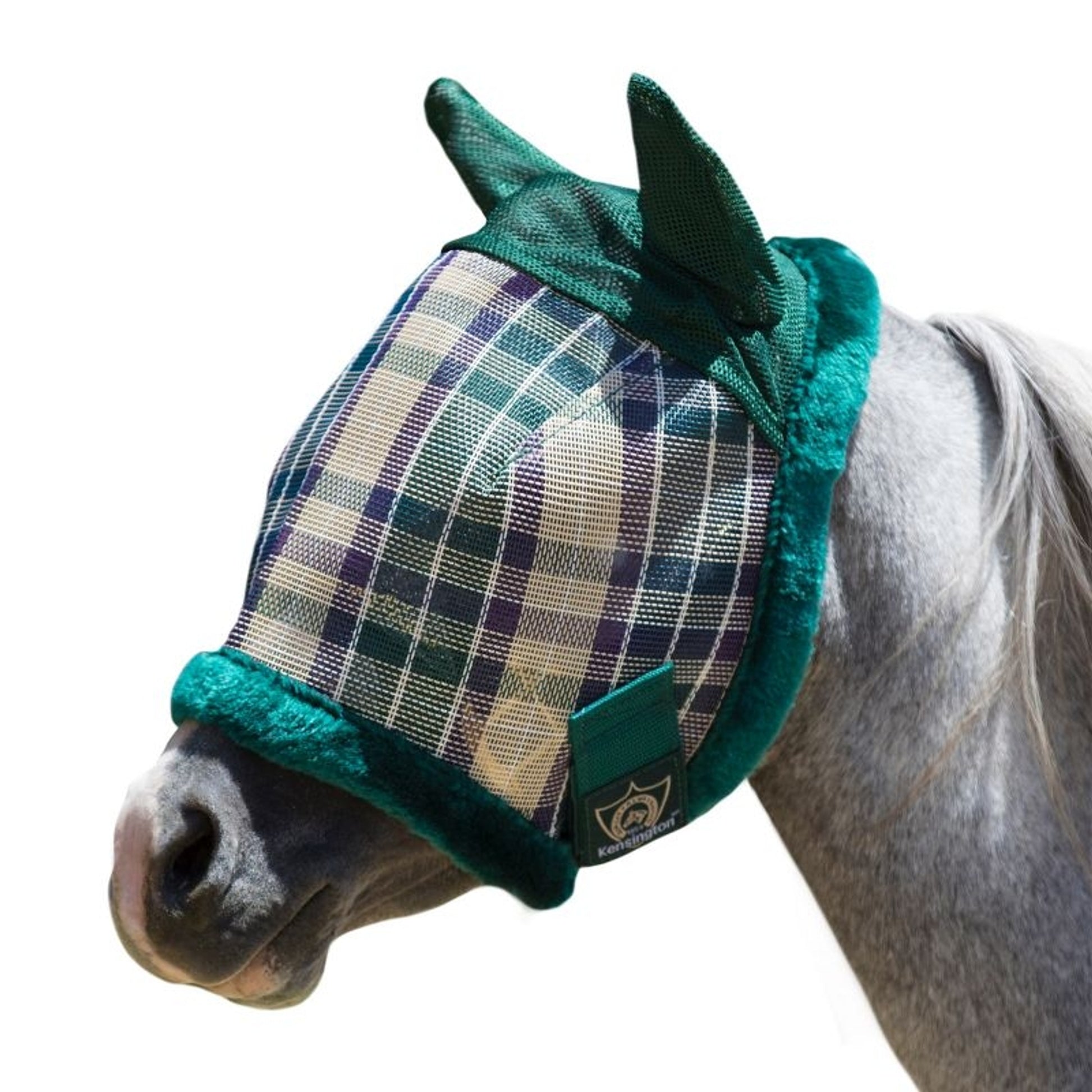 Kensington Pony Signature Fly Mask with Plush Fleece