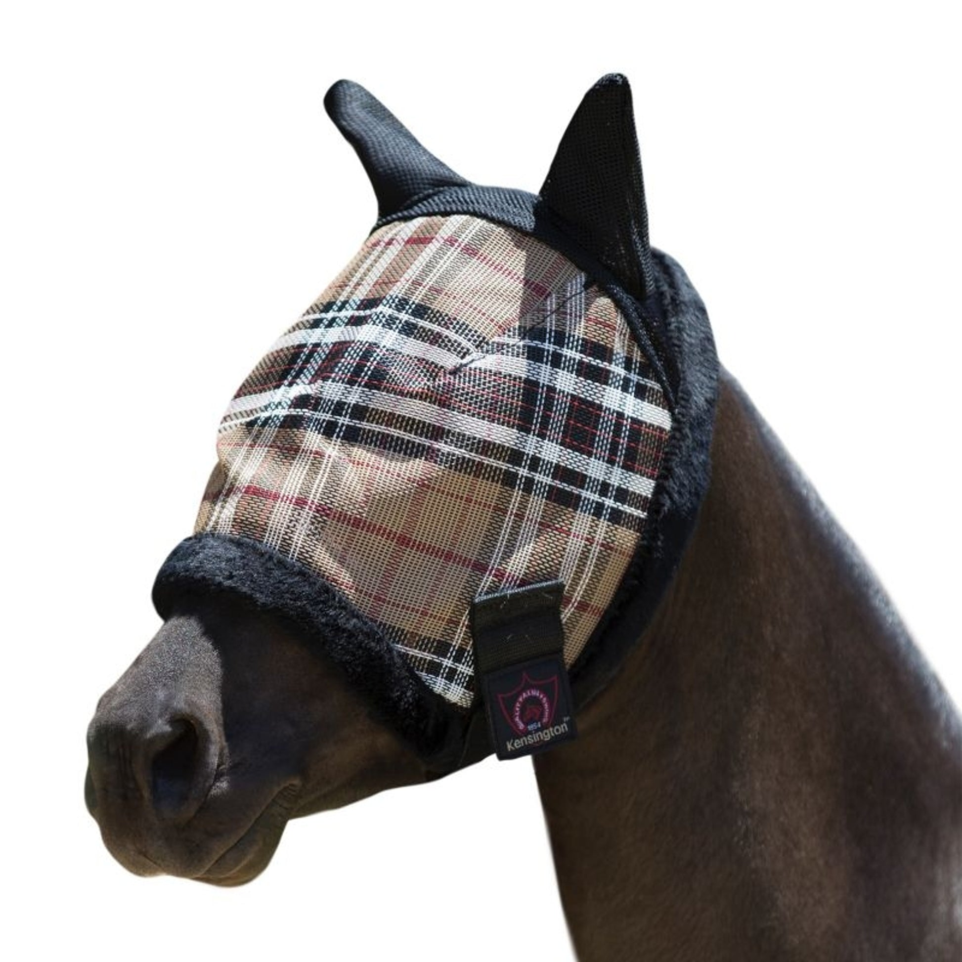 Kensington Pony Signature Fly Mask with Plush Fleece