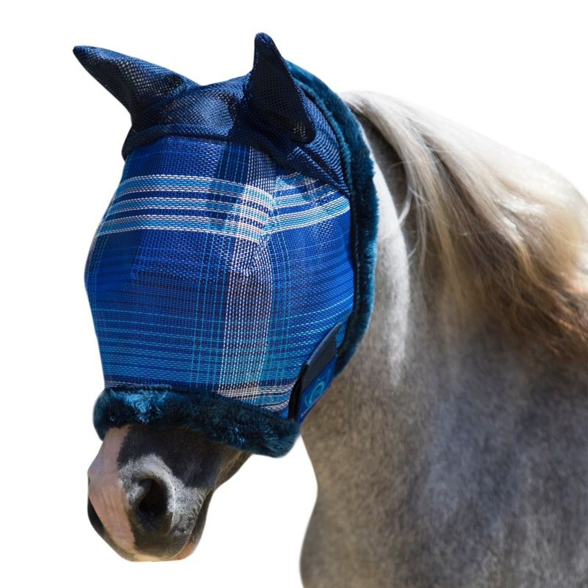 Kensington Pony Signature Fly Mask with Plush Fleece