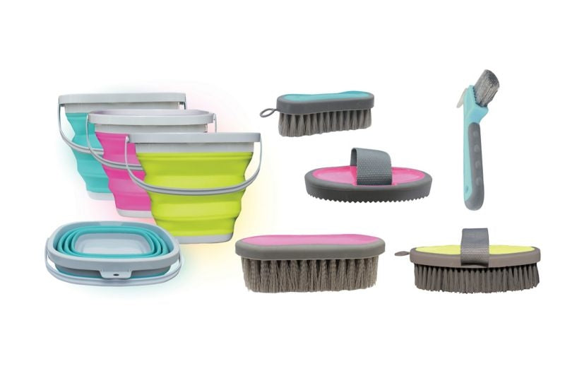 Tail Tamer Grooming Kit with Collapsible Bucket