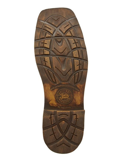 Justin Stampede Amarillo Steel Toe Boot