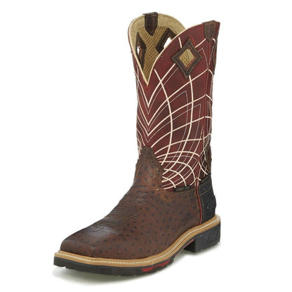 Justin Mens Derrickman Comp Ost Work Boots