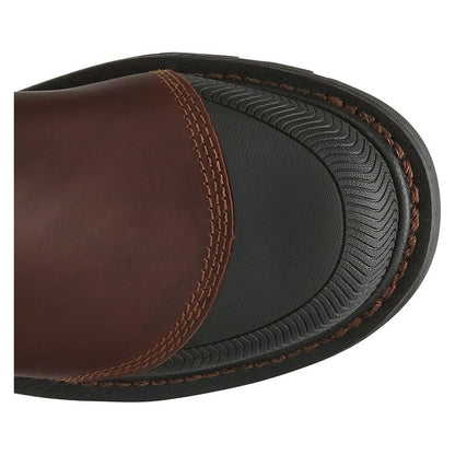 Justin Mens Warhawk Chestnut Comp Toe Boots