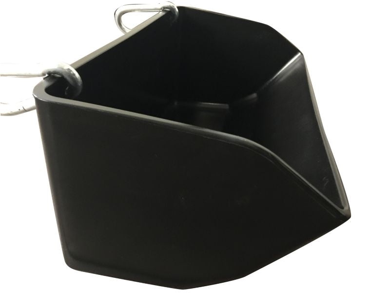 Fortiflex Black Hanging Feeder 3 Quart