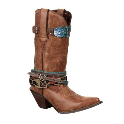 Crush Durango Ladies Accessorize Brn Boots