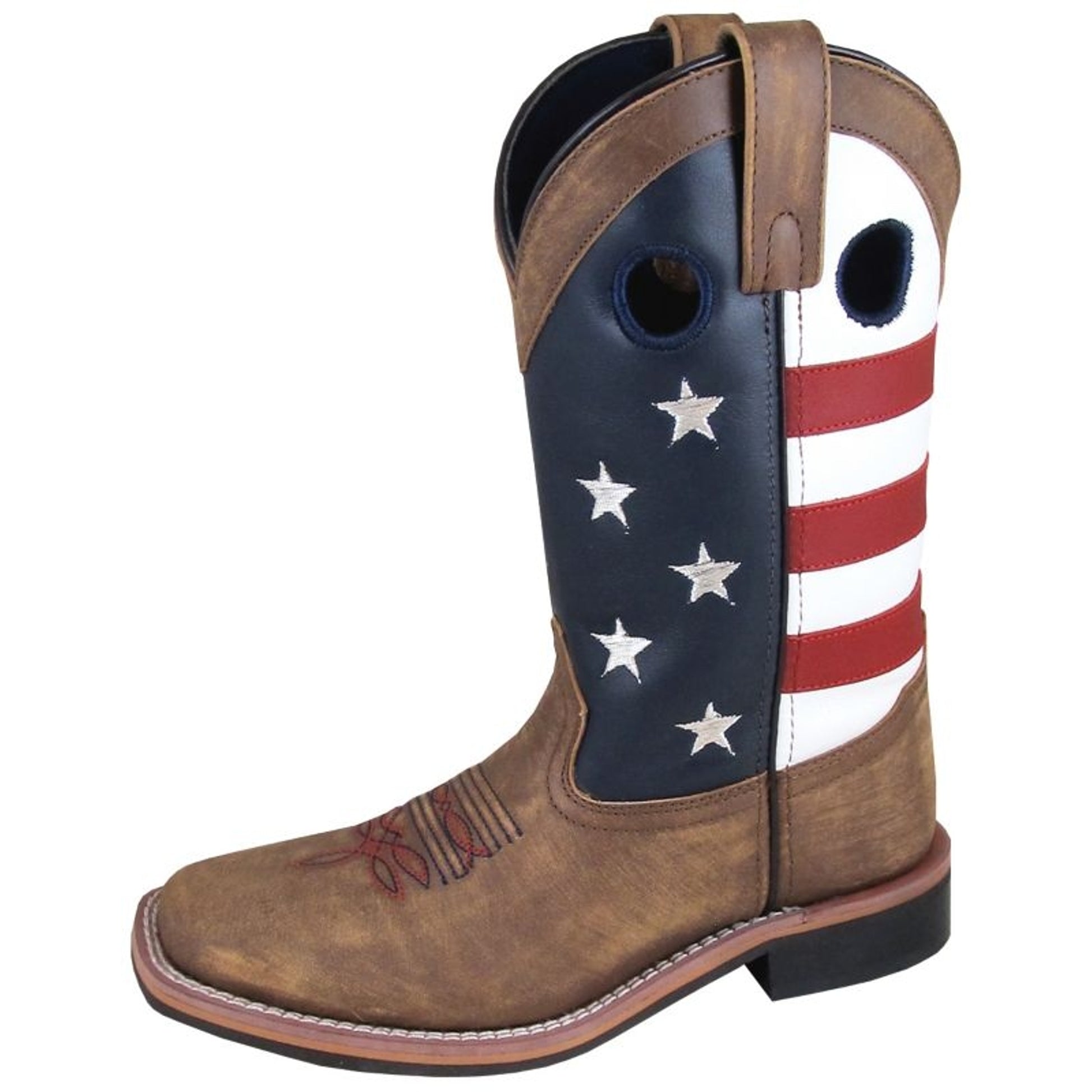 Smoky Mountain Ladies Stars/Stripes Sq Boots
