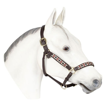 HDR Embroidered Classic Leather Halter
